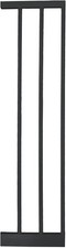 Toddleroo StepSafe Auto-Close Baby Gate 3-Bar Extension; 8" Wide Black