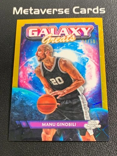 2025 Topps Cosmic Chrome Manu Ginobili Base (RAW)