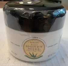 PERLIER Honey MIEL Body Cream LARGE 7 oz Jar Lotion Made in Italy NEW Sealed