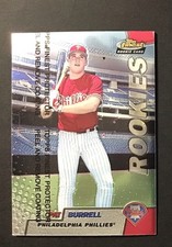 1999 Topps Finest Pat Burrell Rookie Philadelphia Phillies #131 FREE SHIPPING