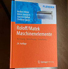 Roloff/Matek Maschinenelemente: Normung, Bere...