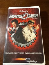 Inspector Gadget 2003 Disney VHS, Matthew Broderick, Clamshell
