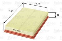 Valeo Luftfilter 585051 FüR Ford Ford USA Mazda