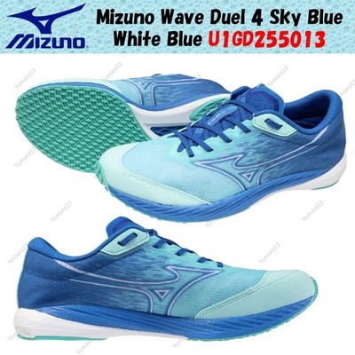 Mizuno Wave Duel 4 Sky Blue White Blue U1GD255013 Men's Size