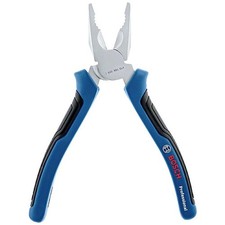 Bosch Professional 180 mm combination pliers (chrome vanadium steel, rubber-coat