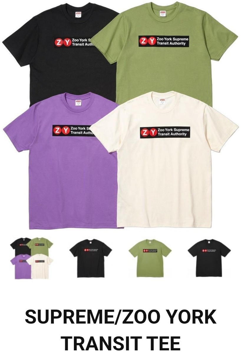 Supreme®/Zoo York Transit Tee LARGE (**New) | eBay