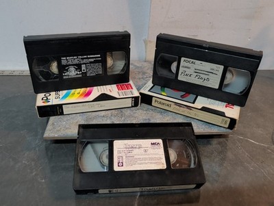 Vintage Rock Lot Pink Floyd The Wall VHS 1982 The Beatles The Eagles The Doors 