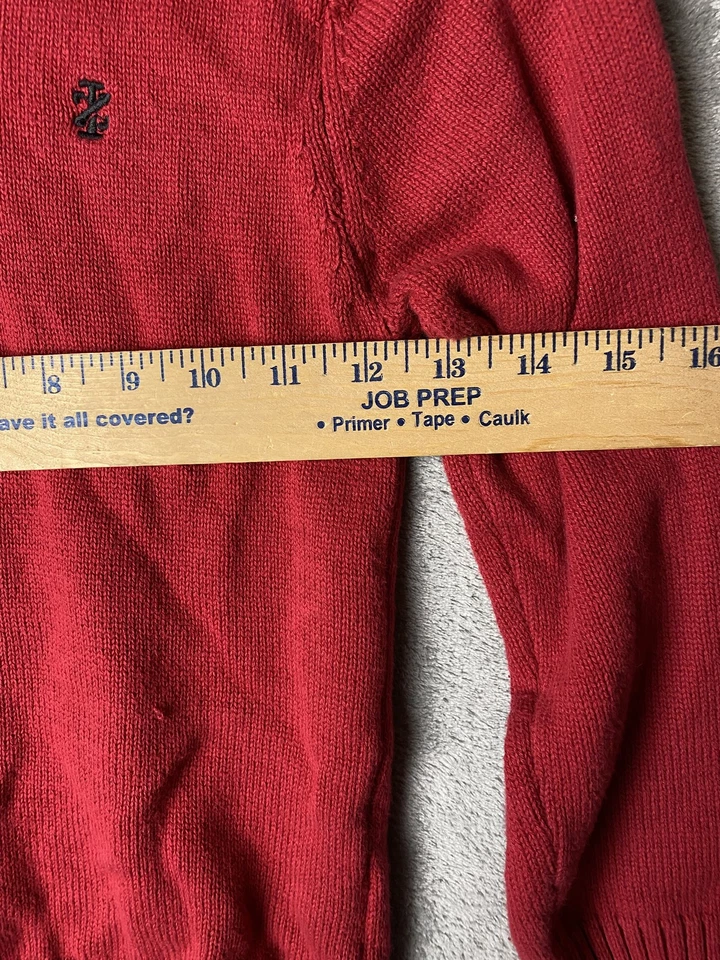 Suéter de punto rojo manga larga Izod Kids S (6/7) Foto 3 de 4