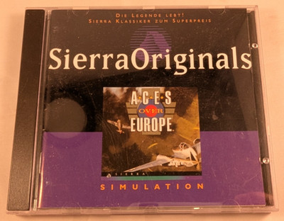 Aces over  Europe Simulation Sierra Originals 1993 USK 16