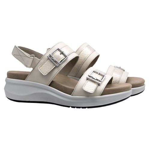 Fluchos Yagon Sandalias Para Mujer Plantillas Extraíbles Beige Piel F1650 - Bild 3 von 6