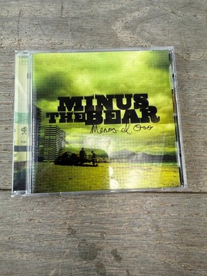 Minus The Bear CD   Menos El Oso 2005 Indie Math Rock Green Suicide Squeeze