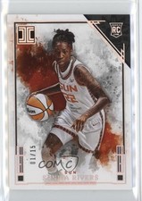 2025 Panini Impeccable WNBA Holo Silver 1/15 Saniya Rivers #69 00ma