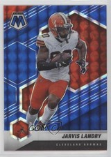 2021 Panini Mosaic Blue Mosaic Prizm 1/99 Jarvis Landry #55 2qw