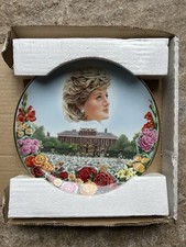 Compton & Wood house Princess Diana ‘A Sea Of Flowers’ Collectors Plate 
