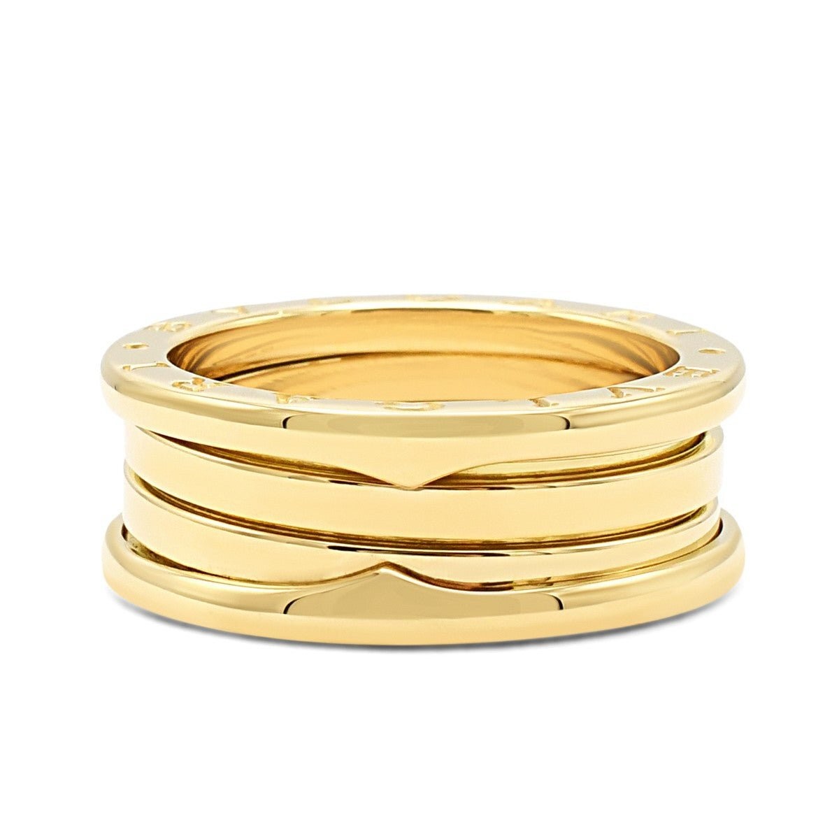 Bvlgari B.Zero 1 Classic Three Band Ring Size 58