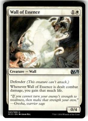 Wall of Essence Core Set 2015 (M15) Regular MTG