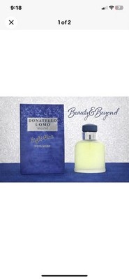 Donatello Uomo Milano Light Blue For Men Eau de Parfum 100ml 3.4 fl oz Fluid