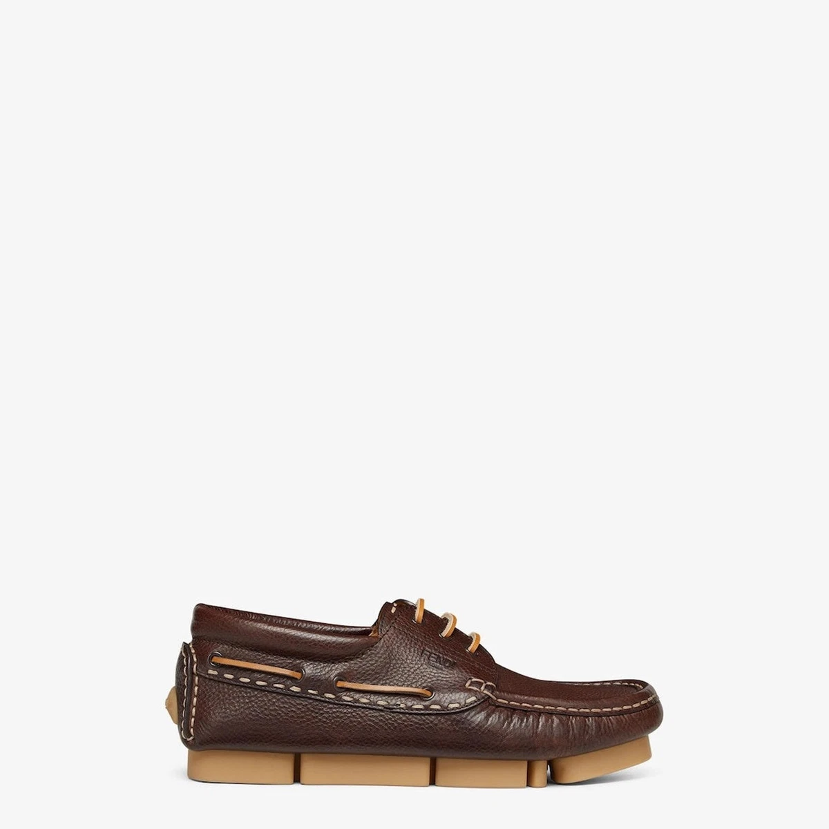 Fendi Deck Lace Ups (PLEASE REQUEST YOUR SIZE BEFORE PURCHASING) Pequin Lace-ups - Brown | FENDI PL main image 3