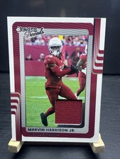 🔥 Marvin Harrison Jr. Authentic Memorabilia Football Card Arizona NFL Patch 🔥