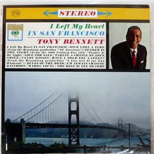 TONY BENNETT I LEFT MY HEART COLUMBIA CS8669 US VINYL LP