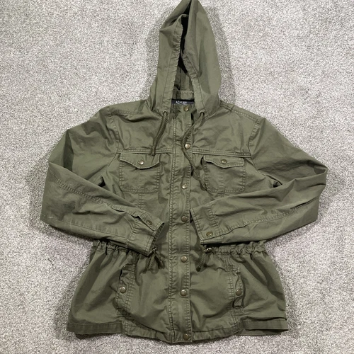 VETEMENTS Ashley capospalla giacca militare donna grande verde Gorpcore streetwear spigoloso