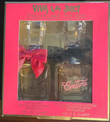 Viva La Juicy & Viva La Juicy Gold Couture - 2PCS - .5 FL Eau de Parfum Gift Set