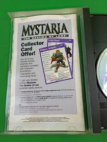 Mystaria: The Realms of Lore (Sega Saturn, 1995) Complete with Manual - VG