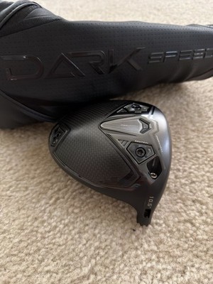 MINT DARKSPEED LS 10.5* DRIVER HEAD & HEADCOVER DARK SPEED HEAD COVER 10.5 RH