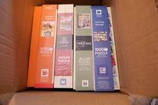 LOT OF 4 NEW YORK 500-1000 pc puzzles SIDEWALK CONNOISSEURS & MORE - COMPLETE EC