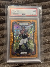 2023 Panini Prizm Rookies C.J. Stroud #339 Disco Prizm (RC) PSA 9