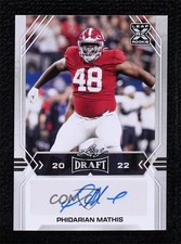 2022 Leaf Draft Auto Phidarian Mathis #BA-PM1 Auto 00gy