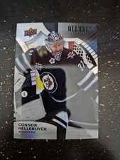2021-22 Upper Deck Allure Connor Hellebuyck #87 Black Rainbow (29)
