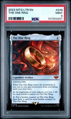 Magic The Gathering The One Ring #246 Lord Of The Rings PSA 9 Mint