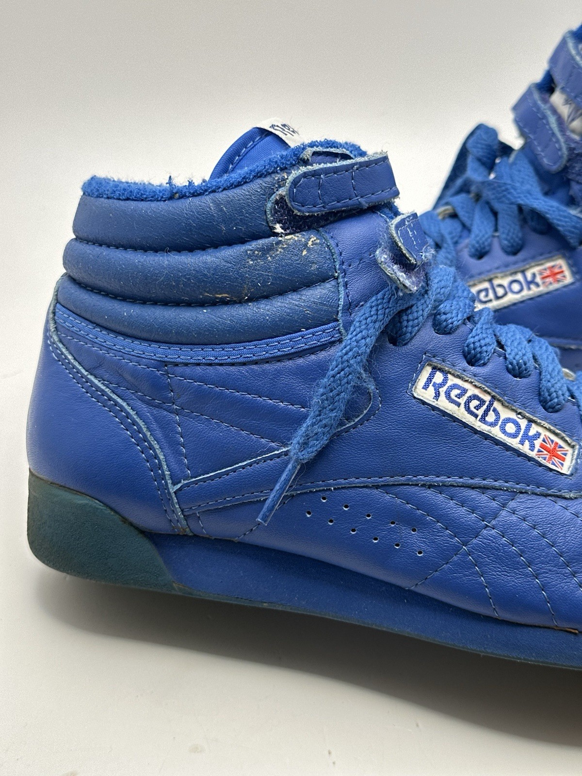 Early 1980s Women’s Blue Reebok Classic Freestyle High Tops  Size 7 thumbnail 6