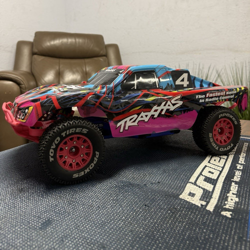 Traxxas slash LCG fully upgraded w/ Sanwa Mx6 radio controller