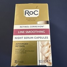 Image of RoC Retinol Correxion Line Smoothing Night Serum 30 Capsules 🎄🎁❤️