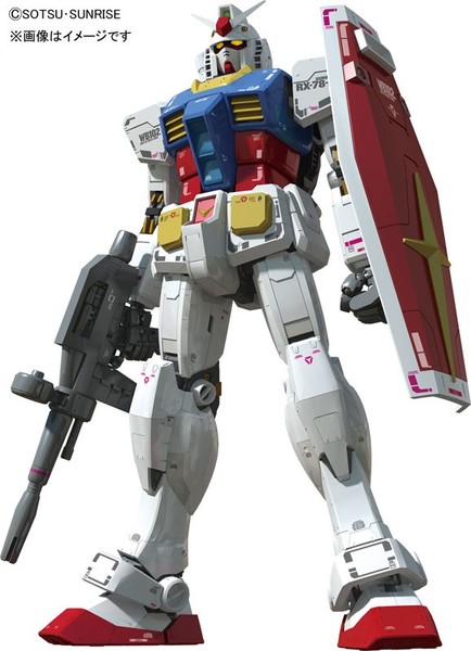 Bandai Master Grade Mg 1/100 Mobile Suit Gundam RX-78-2 3.0 Version-image