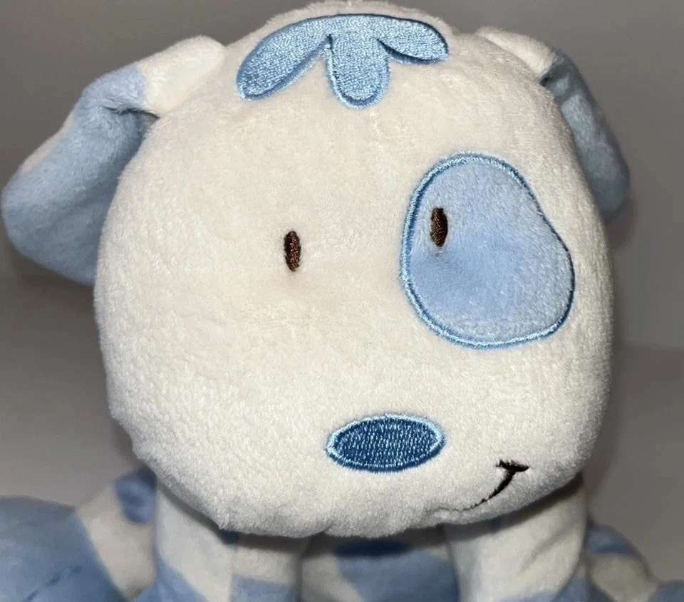 Дети предпочитают синий белый плюшевая собака щенок астма и аллергия дружественный - Изображение 2 из 4