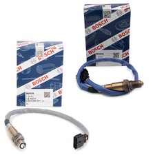 2x BOSCH VOR+NACH Kat Lambdasonde für RENAULT MEGANE 4 SCENIC 4 1.6/2.0 dCi