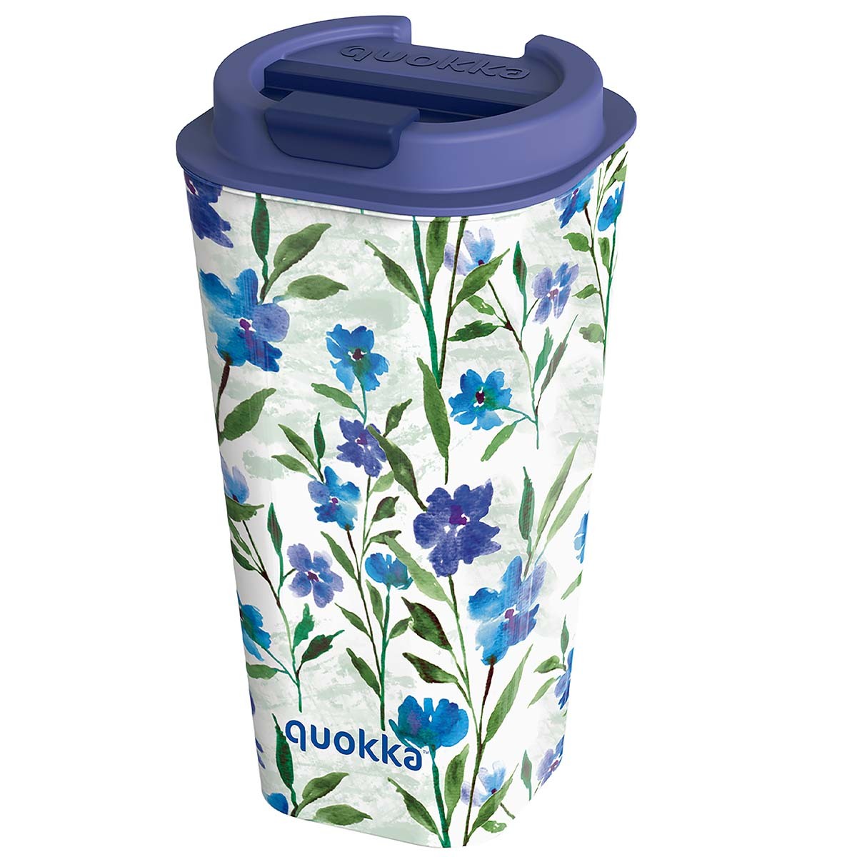 Gobelet isotherme double paroi haut de gamme bleu 450ml sans BPA