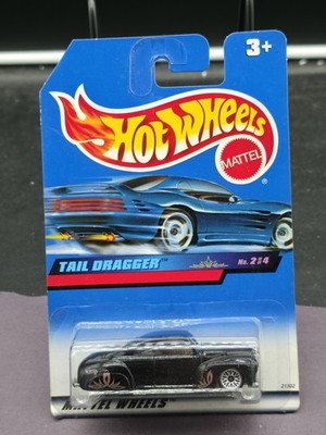 1998 Hot Wheels Tail Dragger Diecast Car (Pinstripe Power Series)  # 954