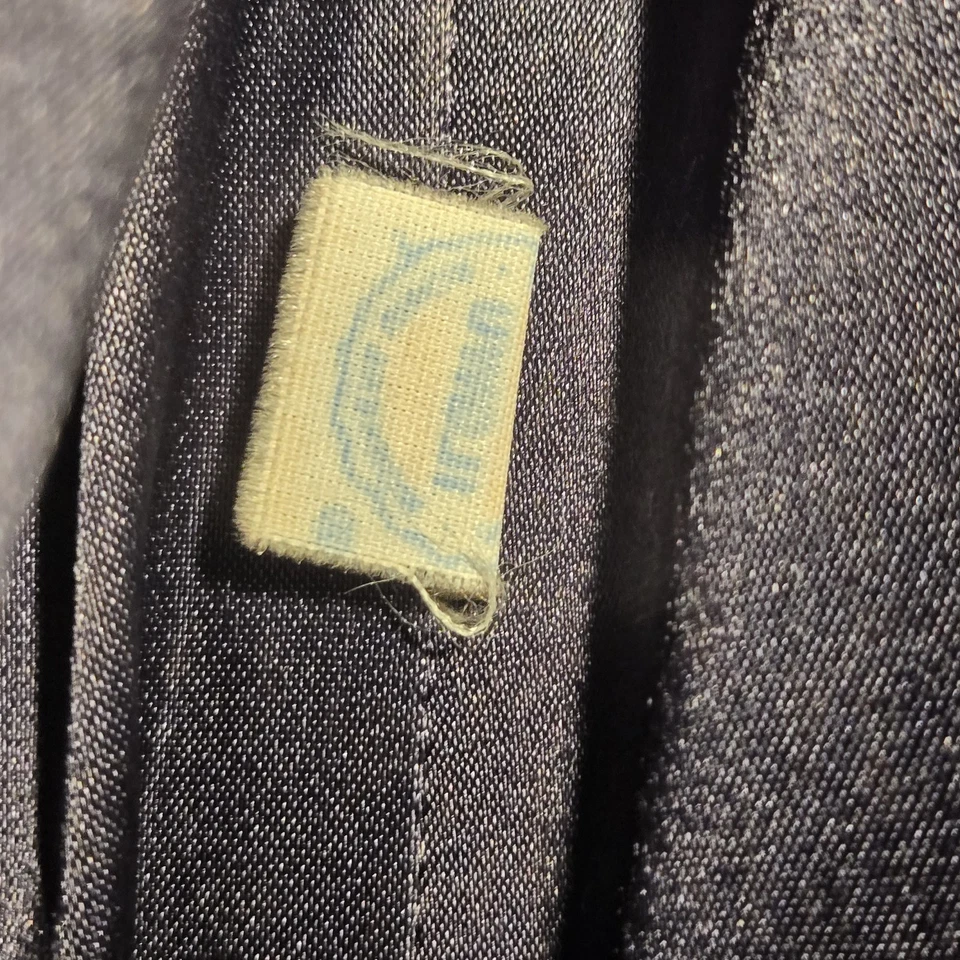 Chaqueta JG Hook Talla XL De Colección Hecha en EE. UU. Abrigo de Lana Pura Botón Azul Náutico  Foto 4 de 4