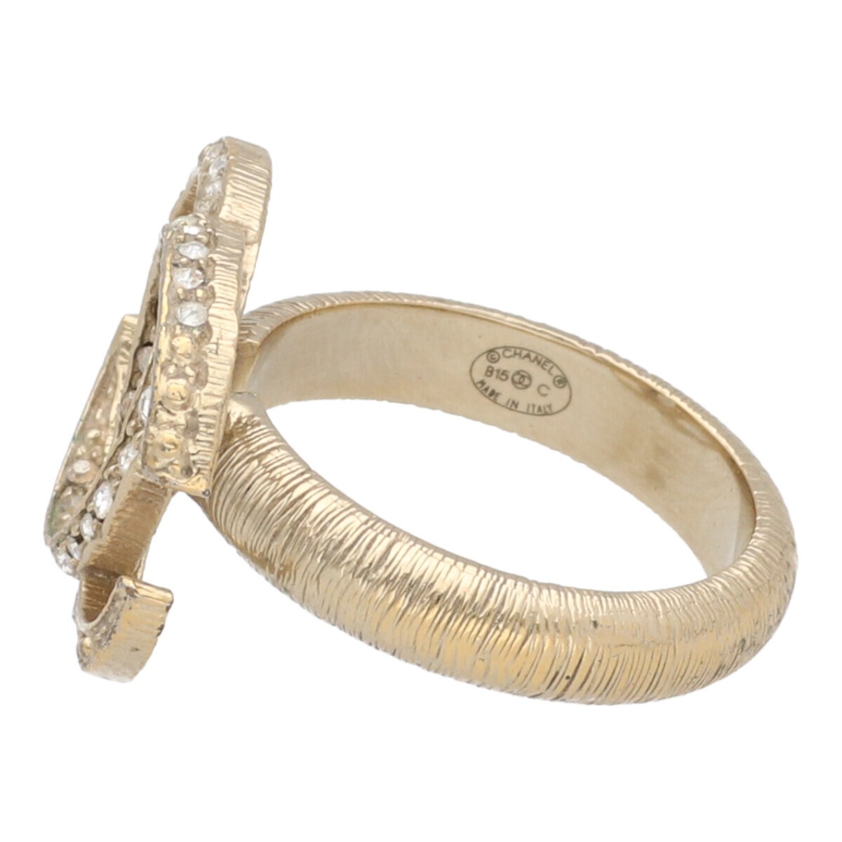 CHANEL   Coco Mark Ring Ring Coco Mark Rhinestone… - image 6