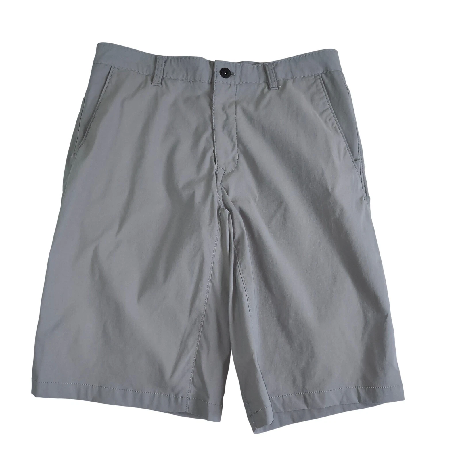 The North Face Mens Grey Technical Hiking Shorts Size 32 Lightweight Gorpcore