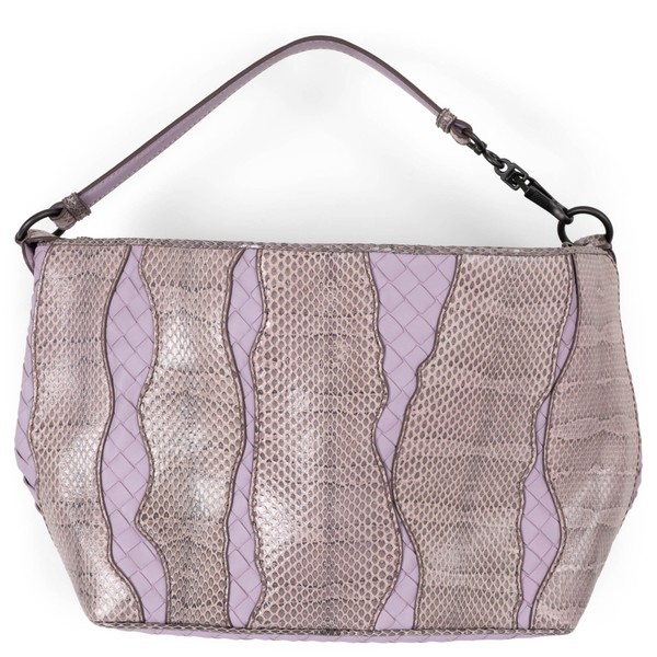 73537 authentische BOTTEGA VENETA Tasche rosa 2015 GLIMMER AYERS INTRECCIATO