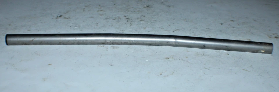 Manillar de barra plana MTB 22,2 mm 53 cm plateado descenso sendero híbrido envío rápido a EE. UU. Foto 2 de 4