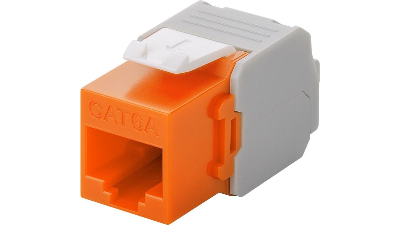 CAT 6A Keystone RJ45, UTP, 500MHz Version 90690