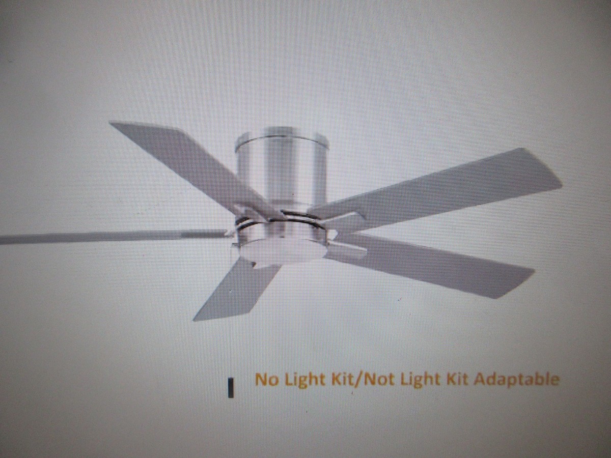 Hampton Bay Grantway 48 in. Indoor/Covered Outdoor Brushed Nickel