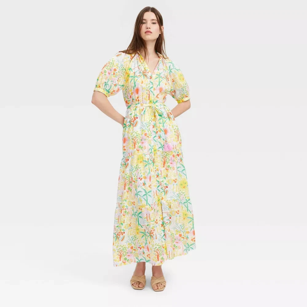 Cotton Short Sleeve Long Maxi Dresses for Women for sale | eBay