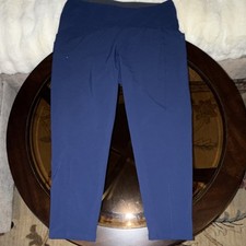 WonderWink Navy Blue Women XL Medical Scrub Pants Solid Modern Fit RENEW